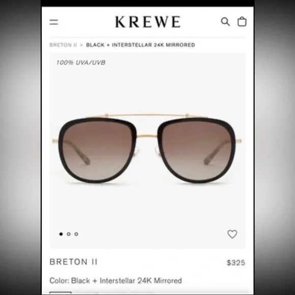 krewe sunglasses. brand new. comes with case Cordova Mall |  main image 4